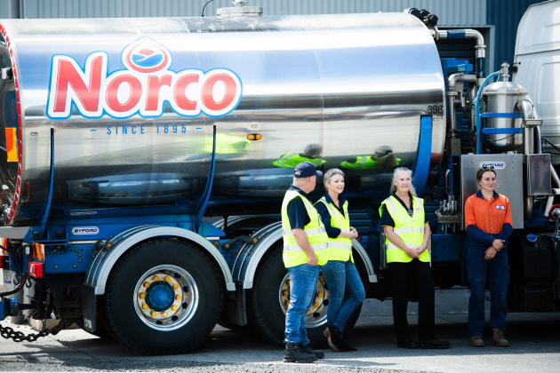 Norco Lismore has reopened with 130 employees. Image: Norco