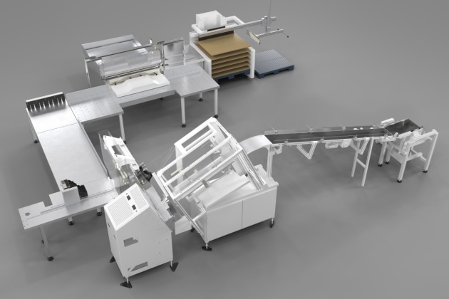 The Polar LabelSystem DC-12 RAPID enables highly automated, unmanned inline production of bundled die-cut and cut-to-size labels.