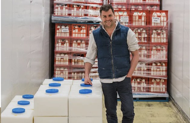 Founder and managing director of The Udder Way, Ed Crick.