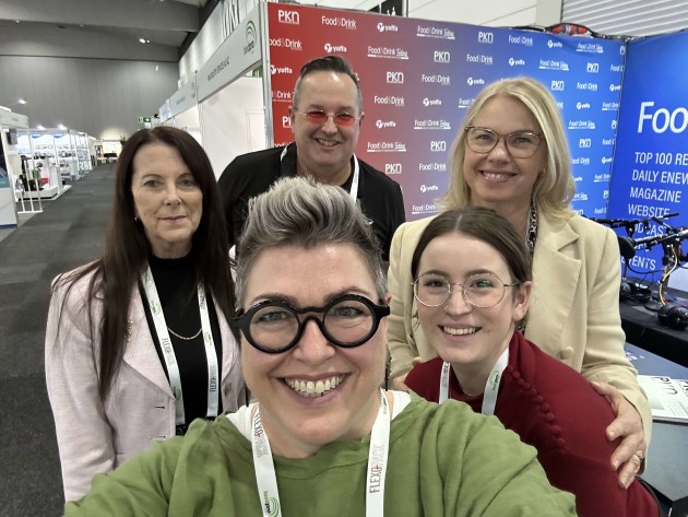 The Food & Drink Business team (L-R): Sharon Amos, Grant McHeron, Kim Berry, Lindy Hughson, Pippa Haupt.