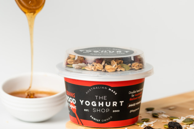 Austrade Australian Export Awards 2024: Agribusiness, Food and Beverage finalist, The Yoghurt Shop. (Source: The Yoghurt Shop)