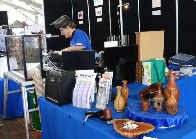Theo Haralampou shared tips and techniques for all his cool turned things