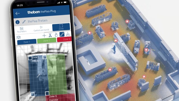 The pixel-based detection technology of the thePixa presence detector results in additional applications with significant added value.