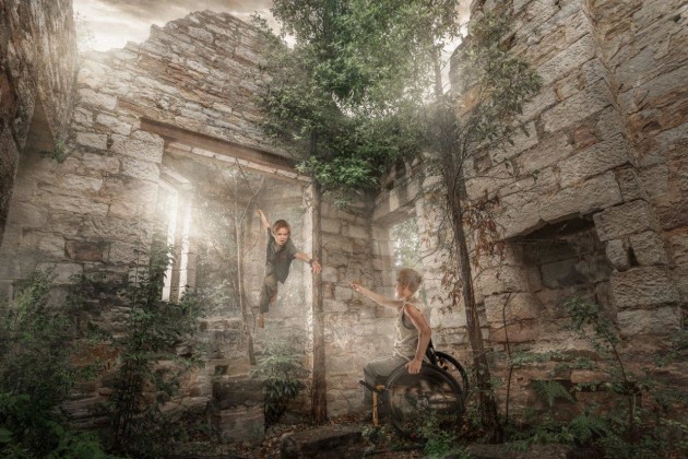 Shooting for free. &copy; Karen Alsop.