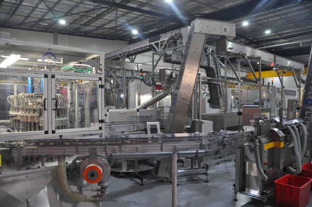 Inside the Eastern Creek preform facility.