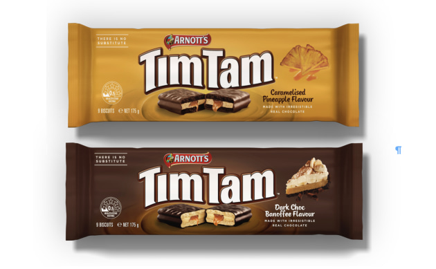 Tropical flavours are head-to-head in this year&rsquo;s annual vote for Tim Tam&rsquo;s new flavour. This year, the two contending flavours are Choc Banoffee or Caramelised Pineapple.