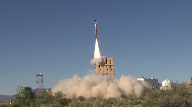 The Iron Dome&rsquo;s current effector is Rafael&rsquo;s Tamir missile. (Rafael)