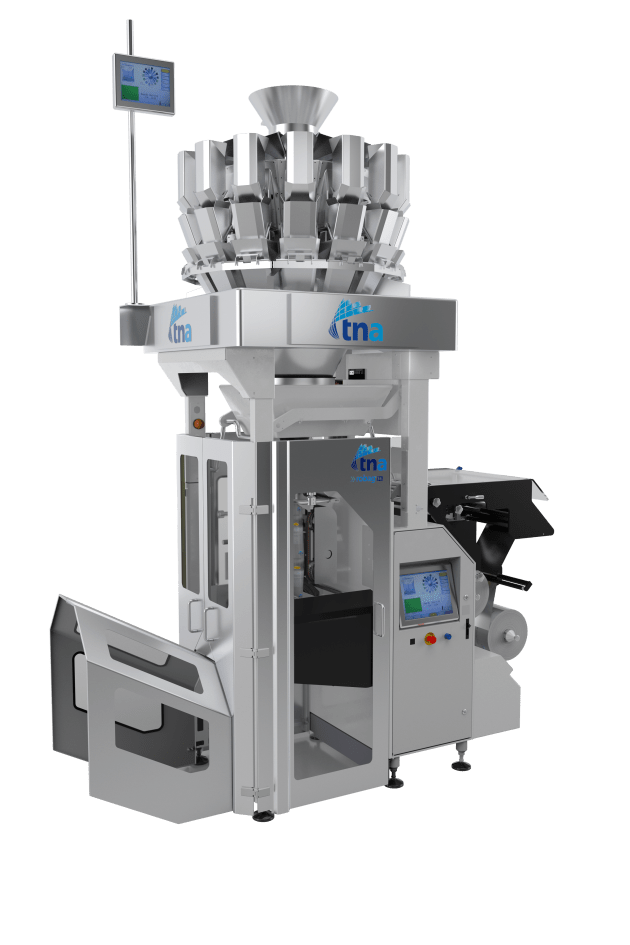 tna&rsquo;s latest model of its flagship robag vertical form fill and seal packaging system can achieve wastage as low as 0.1 per cent with maximum efficiency and enhanced energy savings.