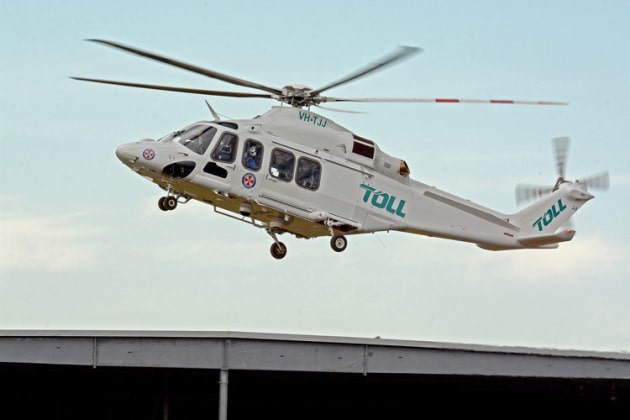 Australia's helicopter industry is rolling out for Rotortech. (Steve Hitchen)