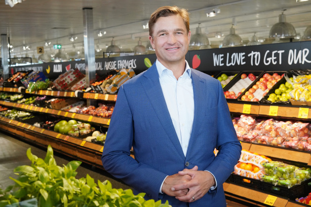 ALDI Australia CEO Tom Daunt.
