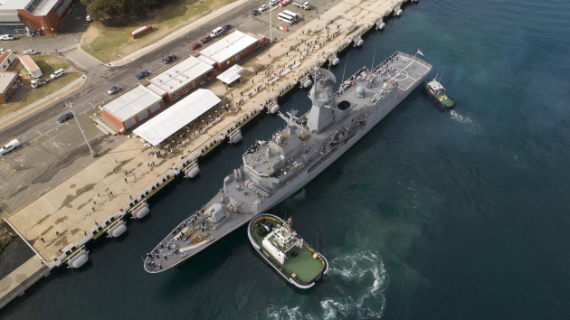 HMAS Toowoomba was the last RAN ship to return from the Middle East.
Defence