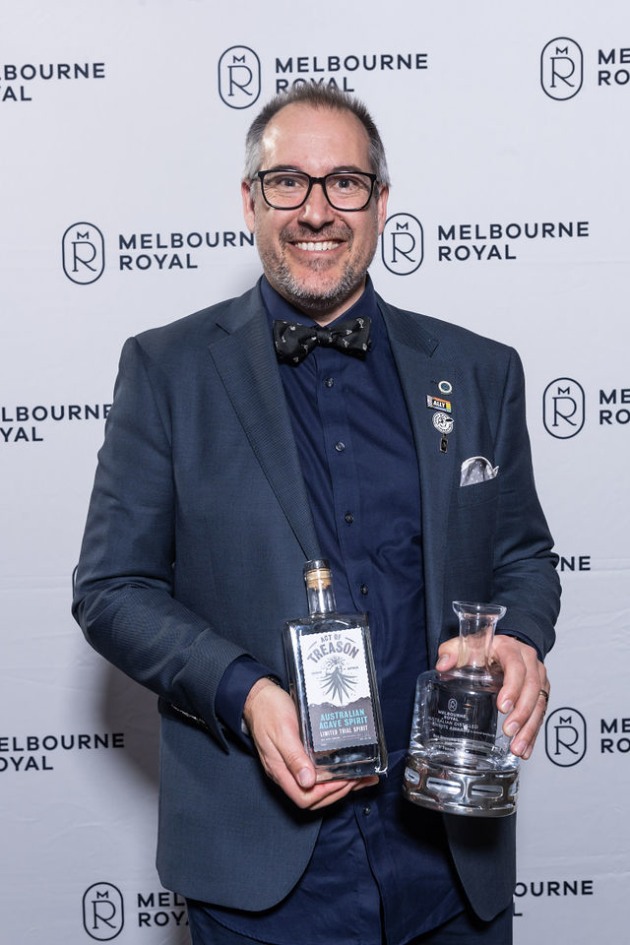 2023 Royal Melbourne Australian Distilled Spirits Awards: Best Alternative Spirit: Act of Treason Greta, Top Shelf International, Victoria