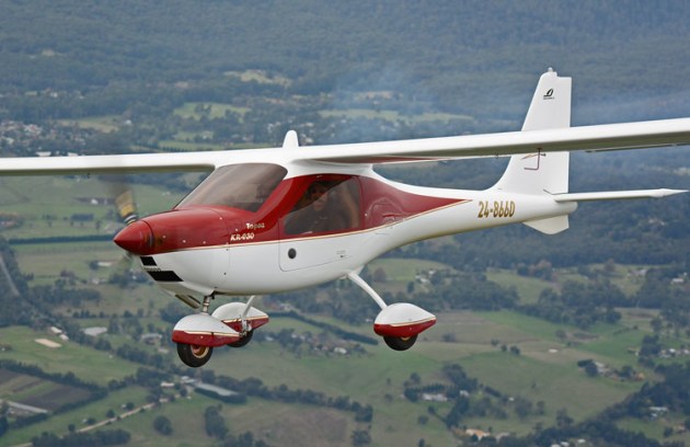 An RAAus-registered KR-030 Topaz. (Steve Hitchen)