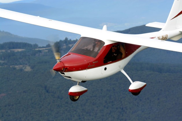 The Topaz will cruise at 115 knots, but Birrell says it&rsquo;s happy speed is around 105. (Steve Hitchen)