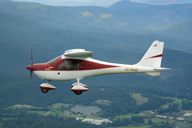 The KR030 is not such a bad looking machine in the air. (Steve Hitchen)
