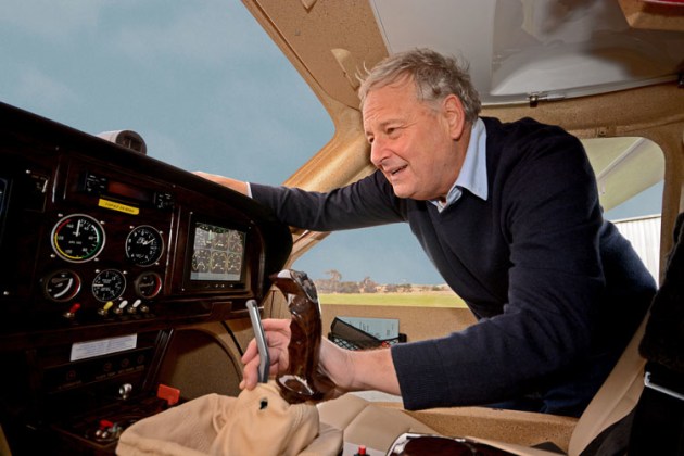 Rod Birrell, winner of the 2023 Col Pay Award for a Lifetime of Service to General Aviation. (Steve Hitchen)