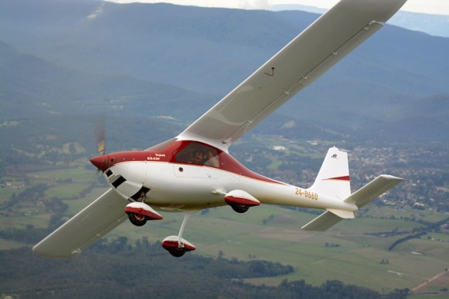 The ailerons are very well balanced, making the aeroplane a joy to handle in the air. (Steve Hitchen)