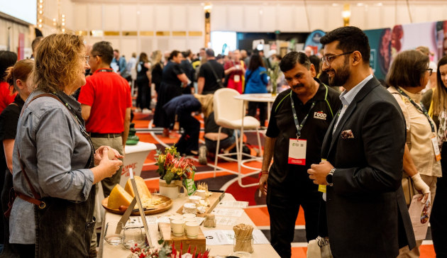 Meet the Buyer trade floor.