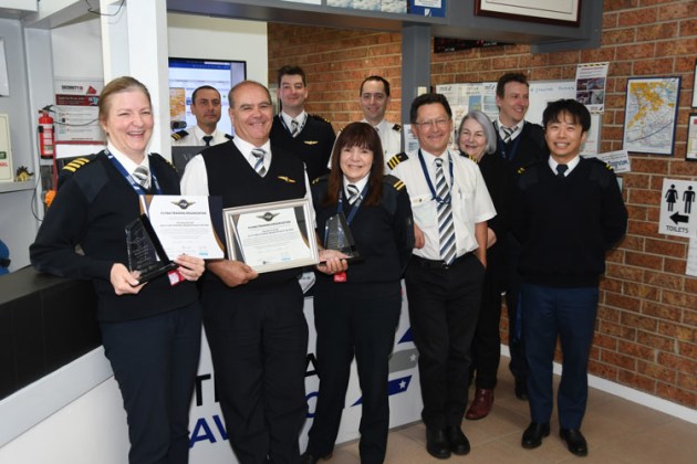 Tristar Aviation won Flight Training Organisation of the Year two years running, but COVID restrictions in Victoria prevented the 2019 award being presented. The 2020 presentation covered both years. (Steve Hitchen)