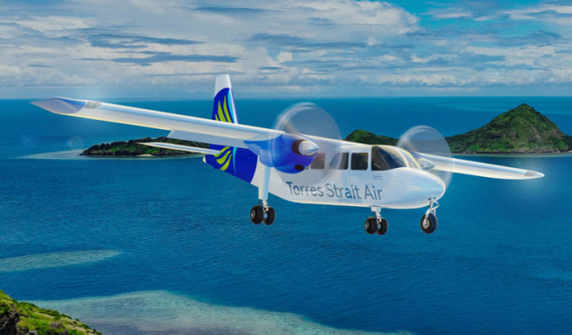 An artists impression of a TSA Islander. (Britten-Norman)