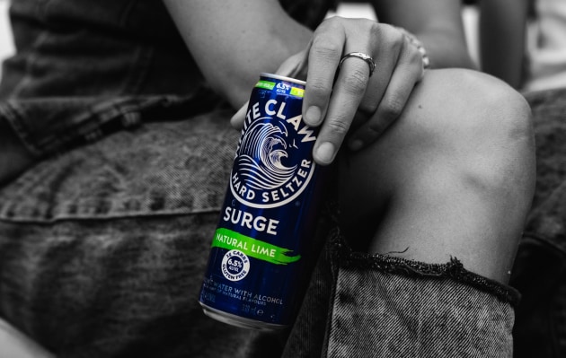White Claw has added a new flavour to its popular Surge range: Natural Lime.
