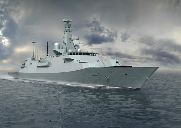 BAE's Type 26 Global Combat Ship is on offer for Sea 5000. Credit: BAE