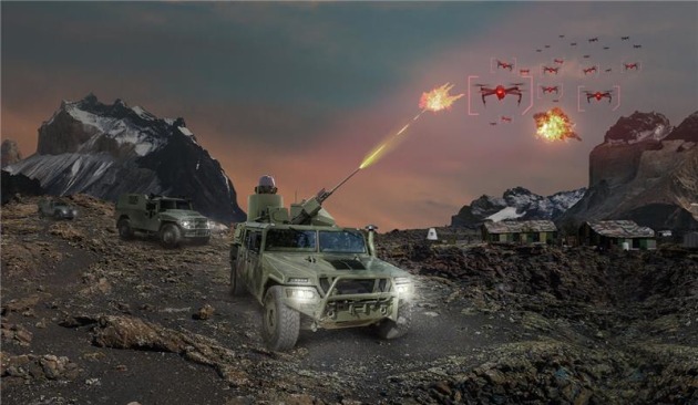 Typical Drones Interception Scenario.

Credit: IAI/Elta
