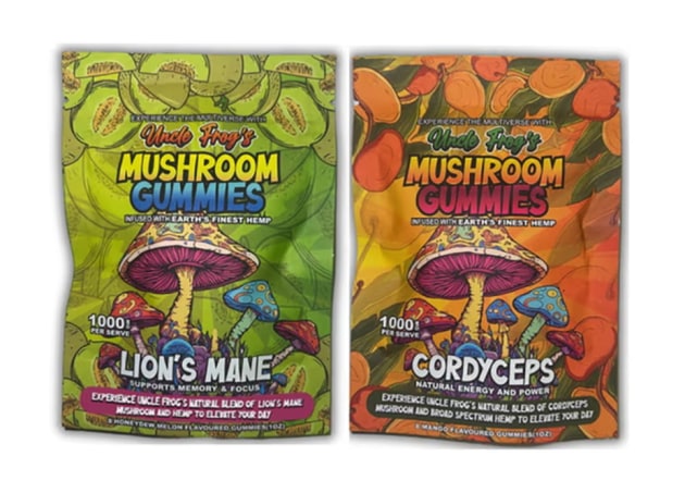 Oz Brands Uncle Frog&rsquo;s Mushroom Gummies have been recalled and authorities are directing people to dispose of them following the hospitalisation of several people who had eaten them in New South Wales, Queensland, South Australia, and Victoria. (Source: FSANZ)