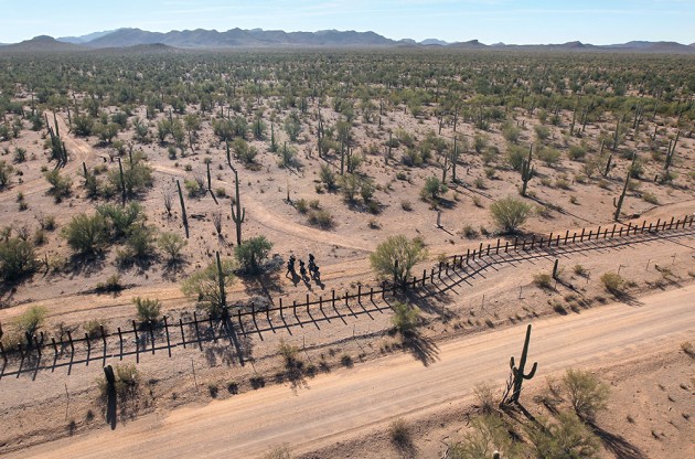 Photos via Getty Images for "Undocumented" by John Moore, published by powerHouse Books.