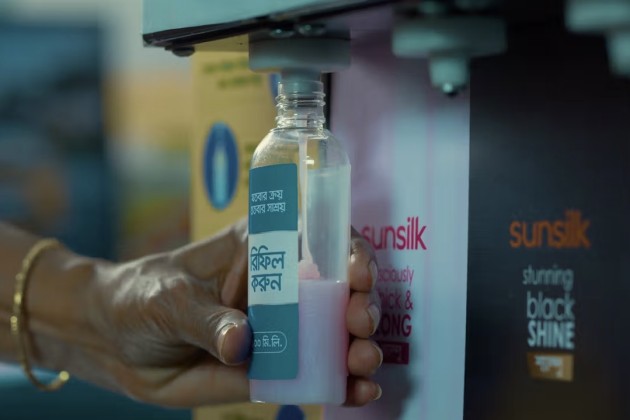 Unilever is testing refill solutions to tackle plastic waste