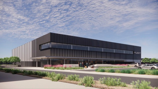 Fleet Space's new Global Headquarters & Space Tech Hyper Factory at Adelaide Airport. 

Credit: Fleet Space