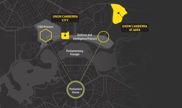 The new campus will be on Constitution Avenue in the city&rsquo;s east.
UNSW