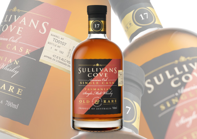 Tasmanian distillery, Sullivans Cove, has announced the release of its latest limited whisky &ndash; 17 year old Old & Rare American Oak Second-Fill TD0107.
Source: Sullivans Cove
