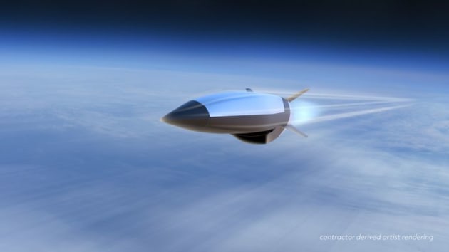A render of a Hypersonic Attack Cruise Missile. 

Credit: Northrop Grumman