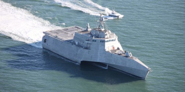 The future USS Manchester (LCS 14) successfully completed acceptance trials on December 15. 
US Navy/Austal