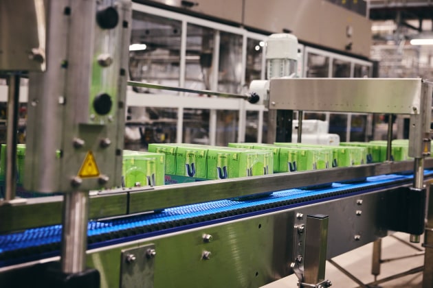 Australia&rsquo;s number one energy drink, V Energy, was the first product off the line.