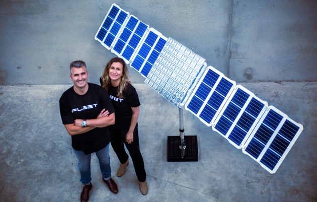 The first Alpha satellites are planned to launch in 2022, with high speed global continuous connectivity coverage planned by 2026. (Fleet Space Technologies)