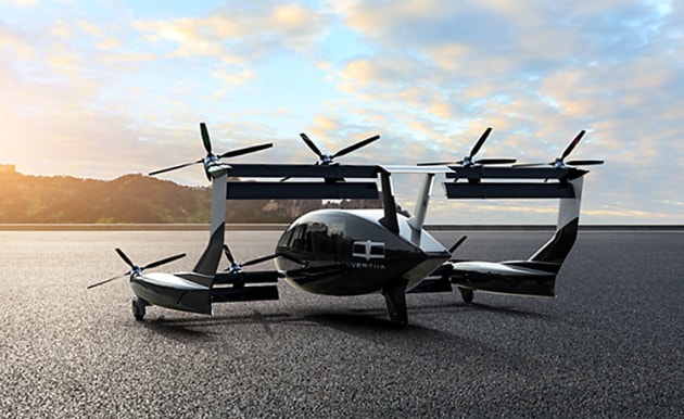 An impression of AMSL Aero's Vertiia eVTOL. (AMSL Aero)