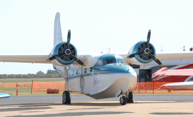 Grumman Mallard VH-CQA. (Steve Hitchen)