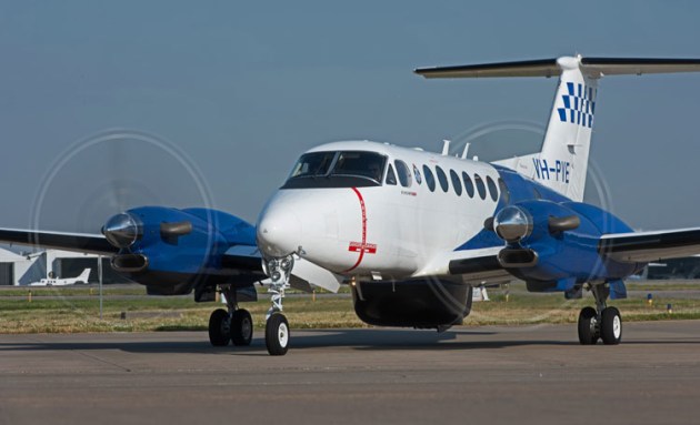 Victoria Police Air Wing's new King Air 350 ER. (Textron Aviation)