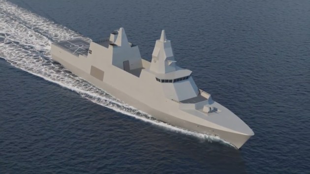 The RSN's Multi Role Combat Vessel. 

Credit: Saab