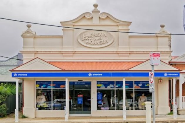 Vinnies NSW shop front.