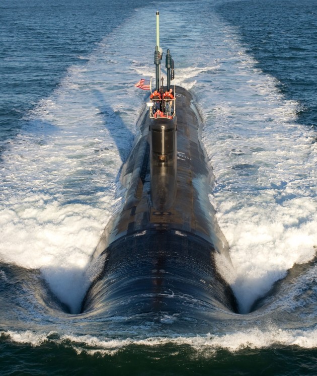 The Virginia class submarine, USS Mississippi.

Credit: Honeywell