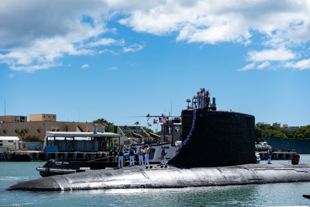 The Virginia-class attack submarine. (US Navy)