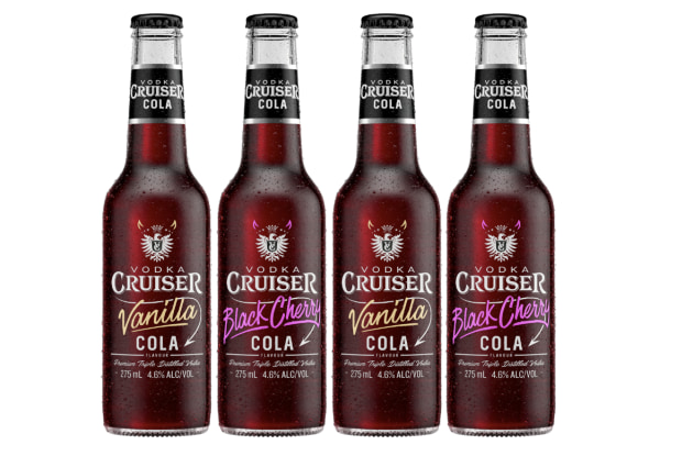 Vodka Cruiser has released two new flavours: Vodka Cruiser Vanilla Cola and Vodka Cruiser Black Cherry Cola.