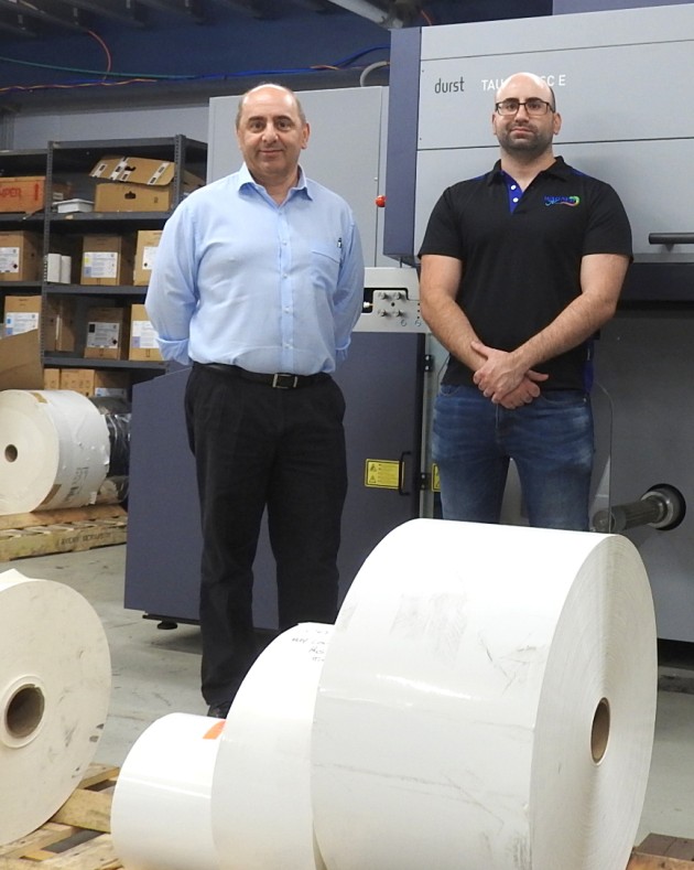 Digital drive with Durst: John and Chris Galea at Wagner Prestige Labels