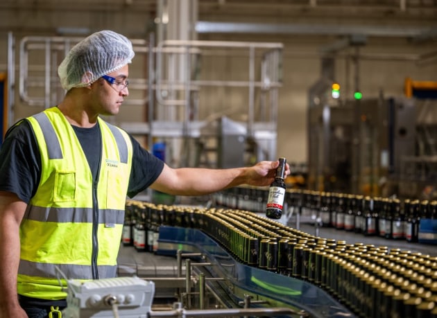 The canning and bottling lines were supplied by Krones. (Image: Suntory Oceania)