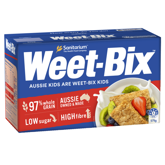 Weetbix ranked as Australia's most trusted breakfast cereal in 2021.
