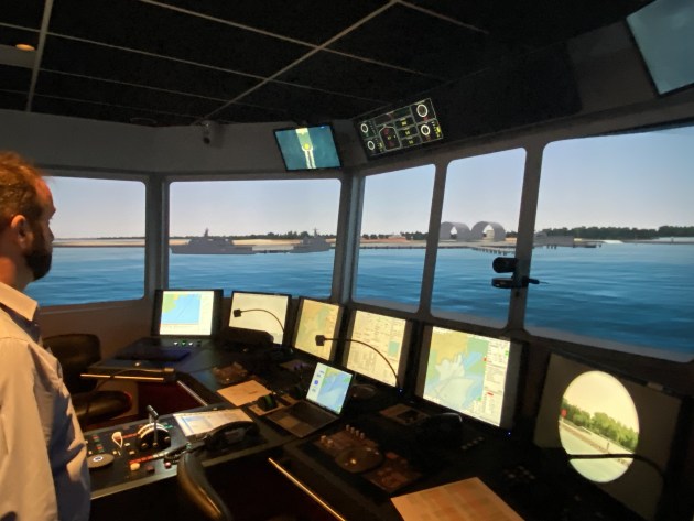 Smartship Australia conducted full bridge navigation simulations with input from the Department of Defence to ensure the ship lift facility meets defence and other marine industry needs.
Credit: NT Government