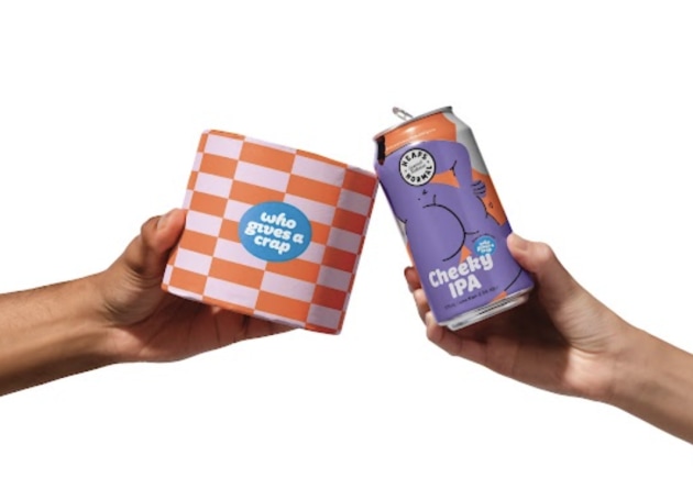 Non-alc brewers Heaps Normal have teamed up with eco-friendly toilet paper brand Who Gives A Crap to create the Cheeky IPA.